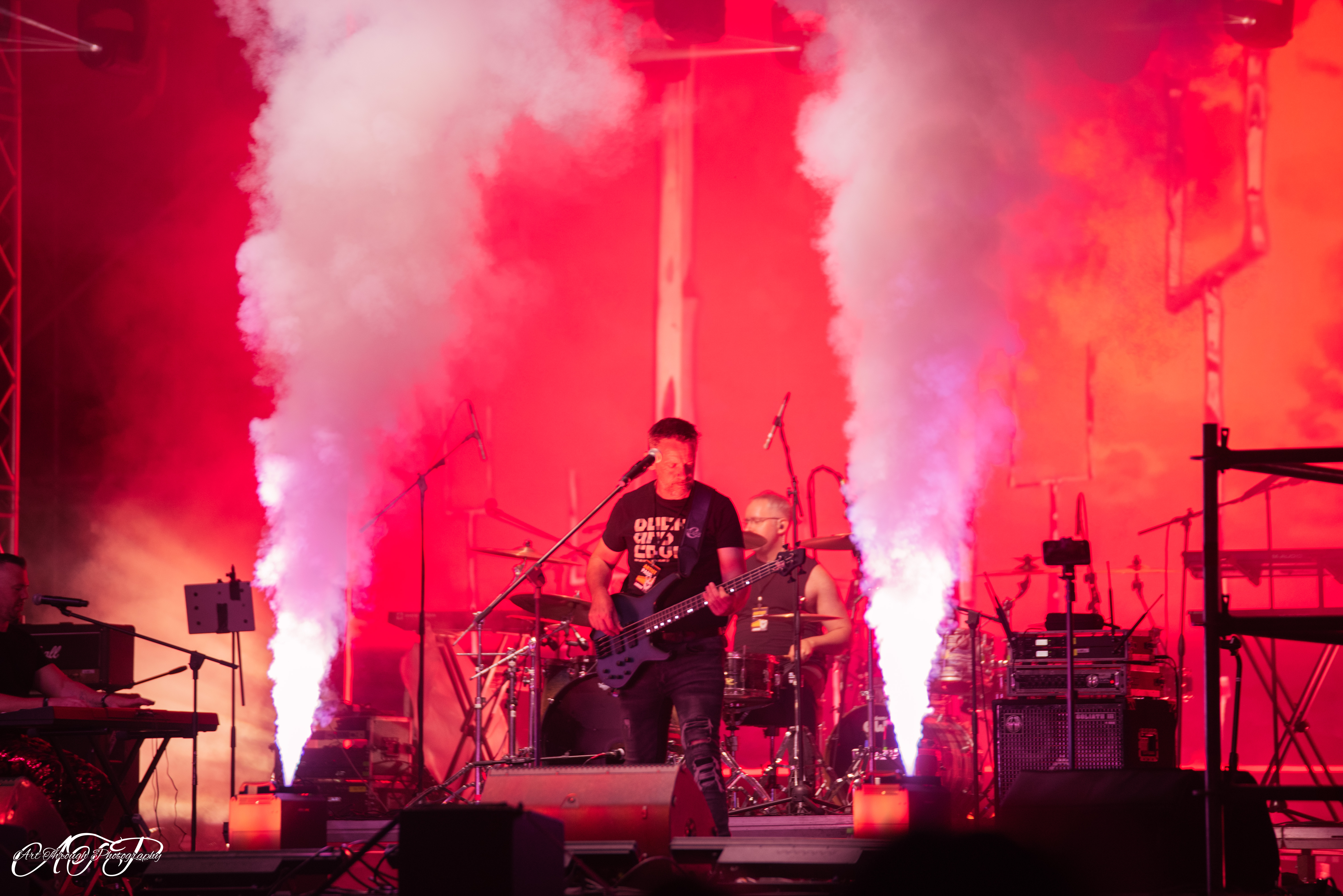 Muse tribute band at Larock Music Festival 2025 in Romania